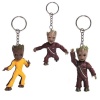 Groot Guardians Keyring 3 Set Dancing Photo