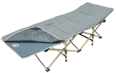 Photo of Camping Bed Grey Comfort Padded