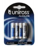 Uniross 4 Pack AAA Alkaline Batteries Photo