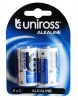 Uniross 2 Pack C Alkaline Batteries Photo