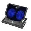 Volkano Glacier Series Upright Notebook Cooling Stand with Dual Fans Photo
