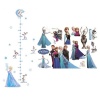 Wall Sticker Frozen Growth Chart & Anna Photo