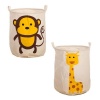 Toy Basket Monkey & Giraffe Photo