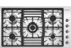 Smeg 90cm Ultra-low profile Stainless Steel 5 Burner Gas Hob - PGF95SA Photo