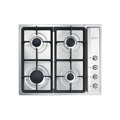 Photo of Smeg 60cm Stainless Steel Classic 4 Burner Gas Hob - PS60GHC