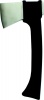 ULTRAEDGE 270mm AXE W/SHEATH BLACK Photo