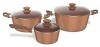 Bennett Read Copper & Rock Non-Stick 6 pieces Pot Set Photo