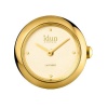 Idun Champaigne Dial Gold Rocking Charm Watch Photo
