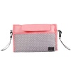 Portable Baby Stroller Organiser Hanging Bag - Pink Photo
