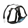 Adjustable Dog Safety Vest Harness - Blue Photo