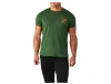 Asics Men's Springbok TIC Graphic Short Sleeve T-Shirt - Green/Yellow Photo