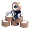 MTS Packaging Tape Dispenser with 6 Rolls Buff Tape Photo
