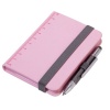 TROIKA Notepad DIN A7 with Multitasking Ballpoint Pen LILIPAD LILIPUT Rose Photo