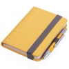 TROIKA Notepad A7 with Multitasking Ballpoint Pen LILIPAD LILIPUT Yellow Photo