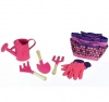 6 Piece Children Gardening Tool Set Kids Garden Toys-Pink Photo