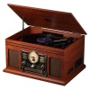 Volkano Vinyl Series 3-Speed Record Player Turntable and Bluetooth Speaker Photo