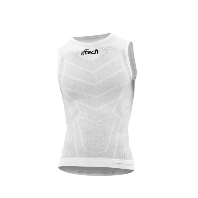 Photo of Ftech Carbon Light Underwear Sleeveless T-Shirt - White