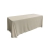 Polyester Rectangular Tablecloth - Silver Linen Photo