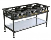Anvil Boiling Table Gas - Commercial - 6 Burner Staggered Photo