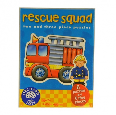 Photo of Orchard Toys Rescue Squad 2 and 3 Piece Puzzles