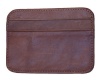 Charmza Leather Credit Cards Holder - Light Coffee Photo