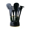 Berlinger Haus 7-Piece Nylon Kitchen Utensil Set - Emerald Collection Photo
