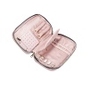 Travel Jewelry Storage Cases Earrings Necklaces Ring Organizer Bag-Pink Photo