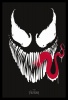 Venom - Face Poster with Black Frame Photo