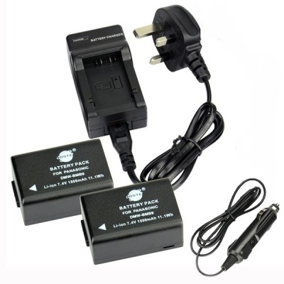 Photo of 2-Pack Spare Battery & DC108U Travel Charger Kit
