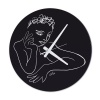 Carrol Boyes Wall Clock Black Lag - Aheadoftime Photo