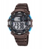 Calypso Digital Mens Sports Chrono Alarm Watch - Brown Photo