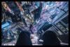 Edge Of Times Square Poster with Black Frame Photo