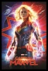 Captain Marvel - Movie Poster with Black Frame Photo