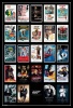James Bond - Movie Poster with Black Frame Photo