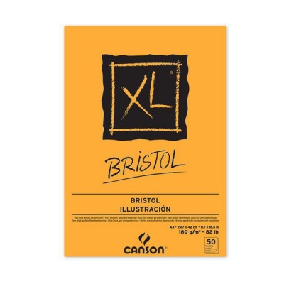 Photo of Canson XL Bristol Pad 50S A3 180G