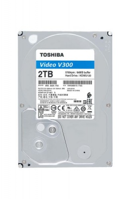 Photo of Toshiba V300 2TB HDWU120UZSVA 57RPM Video Streaming HDD