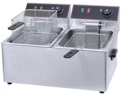 Photo of Conic 12L Stainless Steel Electric Deep Fryer with Lid
