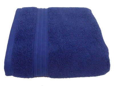 Photo of Bunty 's Luxurious 570GSM Zero Twist 50x90cms Hand Towel - Navy