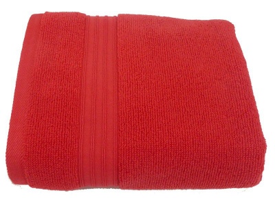 Photo of Bunty 's Luxurious 570GSM Zero Twist 50x90cms Hand Towel - Red