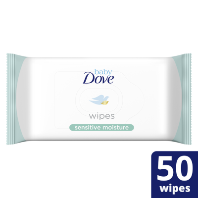 Photo of Baby Dove Sensitive Moisture Wipes - 12 x 50 Wipes
