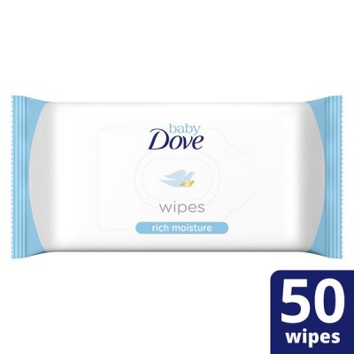 Photo of Baby Dove Rich Moisture Wipes - 12 x 50 Wipes
