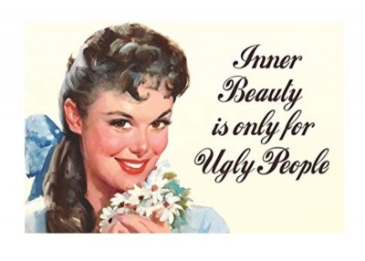 Photo of Fridge Magnet - Inner Beauty is only for ugly people