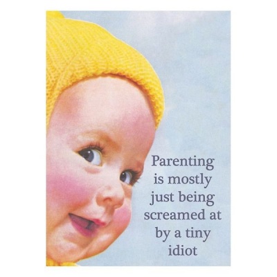 Photo of Fridge Magnet - Parenting is mostly just being screamed at