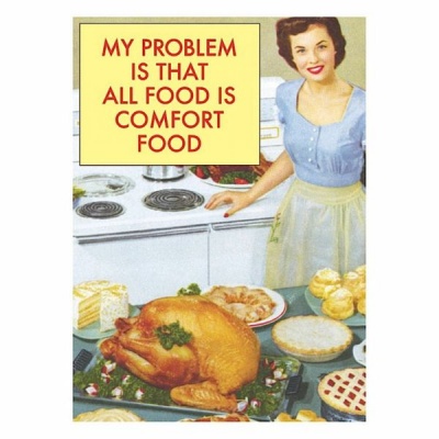 Photo of Fridge Magnet - My problem is that all food is comfort food