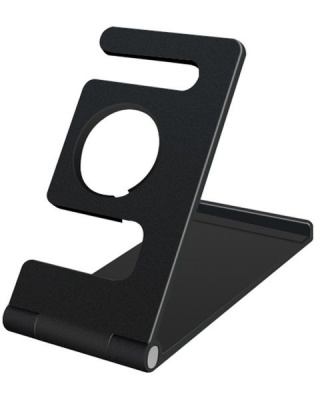 Photo of Portable Universal Desktop Phone Holder & Charging Stand iWatch - Black
