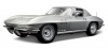 Maisto 1/18 Chevrolet Corvette Coupe 1965 - Silver Photo