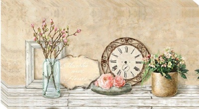 Photo of Flower Market Wall Clock