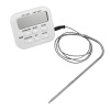 LCD Digital Kitchen Thermometers Timer Photo