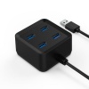 Orico 4 Port USB3.0 Ultra-Mini Hub Black Photo