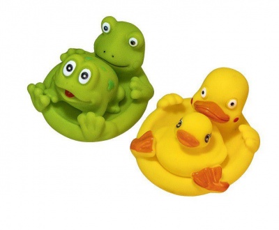 Photo of Bath Toys.Duck & Frog